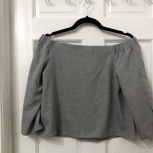 Zara off the shoulder top